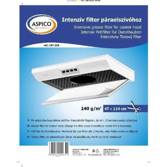 Aspico 104254 intenzív zsírfilter