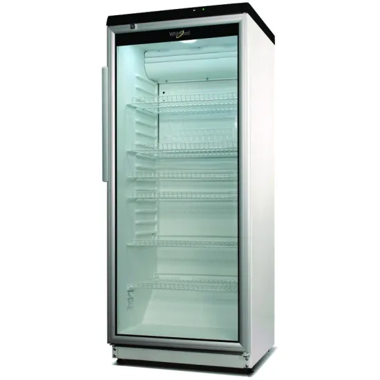 Whirlpool ADN 202/1 üvegajtós hűtőszekrény,290L, 145cm 