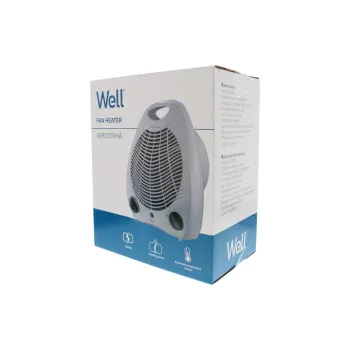 Well HTR-FAN01-2000-WL hősugárzó 2 fokozatú, 2000W teljesítmény 