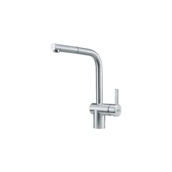 Franke Atlas Neo Doccia Window egykaros mosogató csaptelep,masszív inox színű,115.0521.439