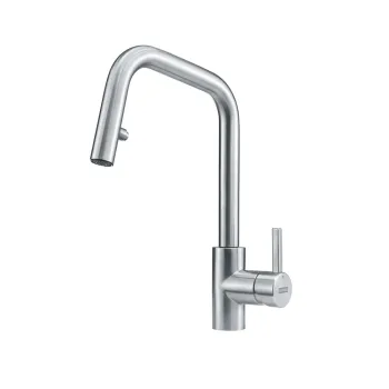 Franke Kubus Doccia egykaros mosogató csaptelep,masszív inox szín,115.0529.207