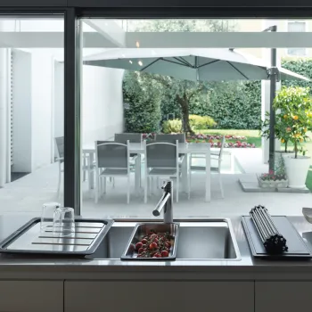 Franke Centro egykaros mosogató csaptelep,króm szín,115.0600.095