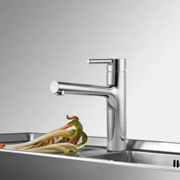 Franke Centro Doccia egykaros mosogató csaptelep,króm szín,115.0600.098