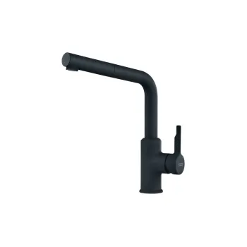 Franke Urban Doccia egykaros mosogató csaptelep,fekete matt,115.0627.523