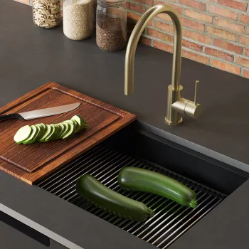 Franke Eos Neo Doccia egykaros mosogató csaptelep,inox színű,115.0613.671