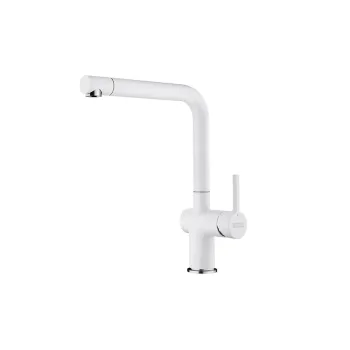 Franke Active Plus L egykaros mosogató csaptelep,króm/gleccser fehér,115.0653.376