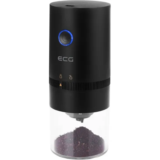 ECG KM 150 Minimo Black hordozható elektromos kávédaráló
