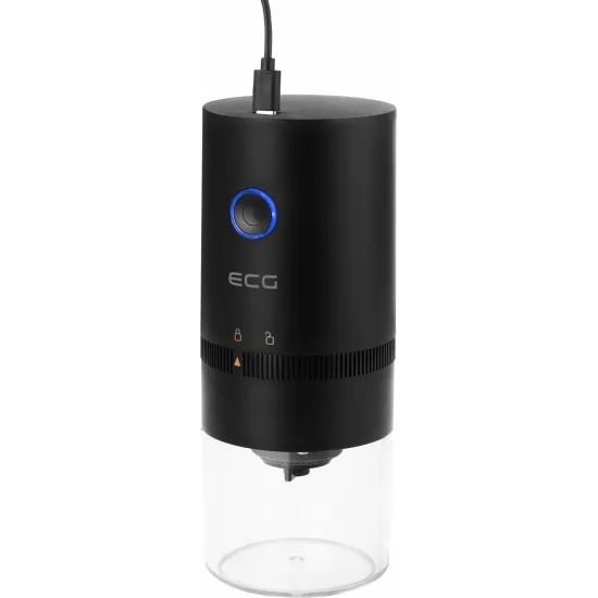 ECG KM 150 Minimo Black hordozható elektromos kávédaráló