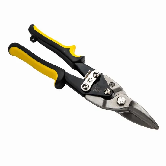 Deli Tools EDL20030 lemezvágó olló 250mm fekete/sárga 