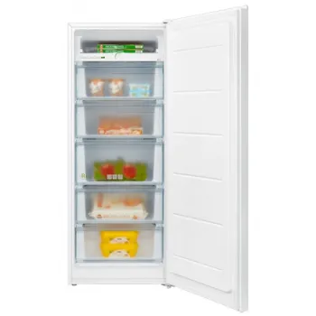 ECG EFT-11423 WE fagyasztószekrény, 143 × 55 × 55 cm, 173L,4 extra nagy és 1 kisebb fiókkal 