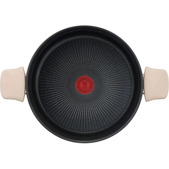 Tefal G2544602 ECO-Respect Lábas fedővel 24 cm / 5 L tapadásmentes üvegtetővel indukcióhoz