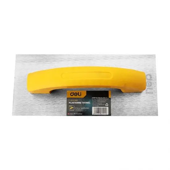 Deli Tools EDL509309 acél simító, rozsdamentes, - 230X100mm