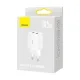 Baseus CCXJ010202 kompakt hálózati töltő adapter 10.5W fehér