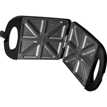 ECG S 4232 Family Black szendvicssütő XXL 