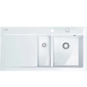 Franke MTK 651-100 MYTHOS Fraceram kerámia gleccser fehér mosogatótálca 1000X510 mm 124.0335.709