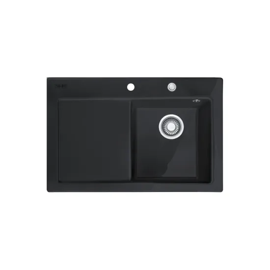 Franke MTK 611-78 Mythos Fraceram kerámia fekete színű, mosogatótálca,78x51cm,124.0433.445