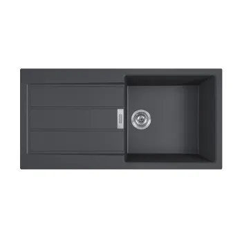 Franke S2D 611-100 Sirius 2 mosogatótálca,fekete,100x51cm,143.0590.212