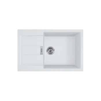 Franke S2D 611-78 XL Sirius 2 gleccser fehér,mosogatótálca,78x50cm,143.0590.221