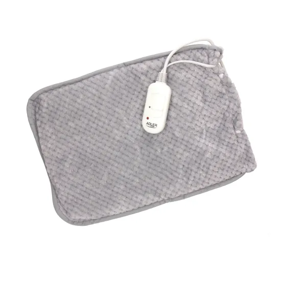 Adler AD7415 elektromos hőpárna, 30X40 CM, 80W,szürke