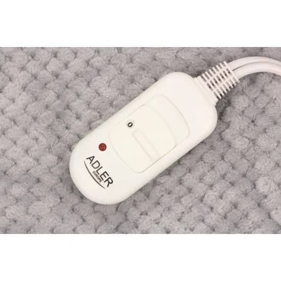 Adler AD7415 elektromos hőpárna, 30X40 CM, 80W,szürke