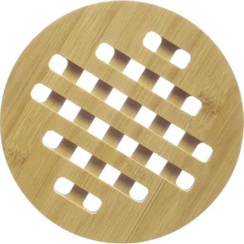Westmark 15592270 konyhai alátét, 2 db, 20 cm átmérővel, edényekhez, serpenyőkhöz, tálakhoz, kancsókhoz, lábasokhoz, bambusz 