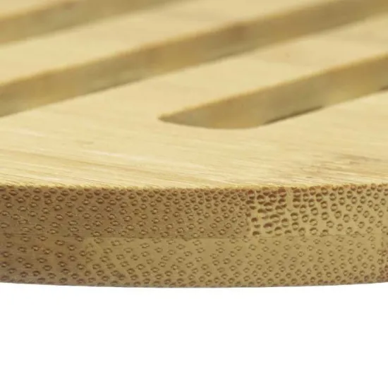 Westmark 15592270 konyhai alátét, 2 db, 20 cm átmérővel, edényekhez, serpenyőkhöz, tálakhoz, kancsókhoz, lábasokhoz, bambusz 