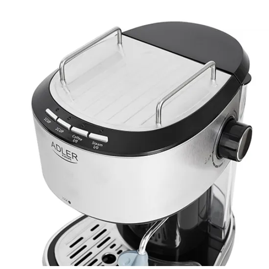 Adler AD4408 eszpresszókávéfőző szürke