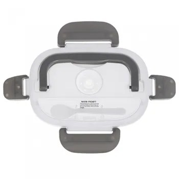 Camry CR4483 elektromos ételhordó fehér/szürke, 1.1L hálózatról, szivargyújtóról is tölthető