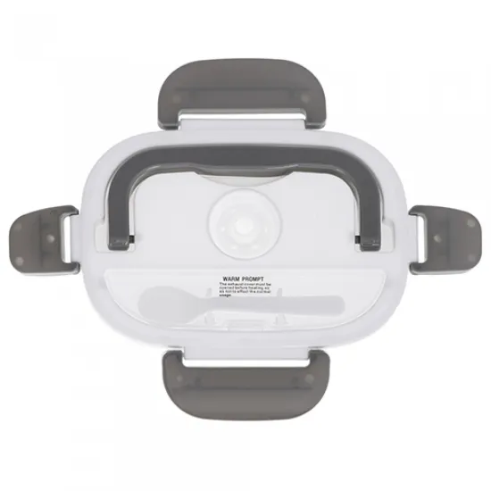 Camry CR4483 elektromos ételhordó fehér/szürke, 1.1L hálózatról, szivargyújtóról is tölthető