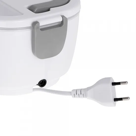 Camry CR4483 elektromos ételhordó fehér/szürke, 1.1L hálózatról, szivargyújtóról is tölthető