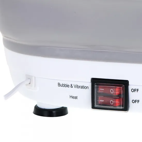 Camry CR2174 összehajtható lábpezsgőfürdő fehér/szürke