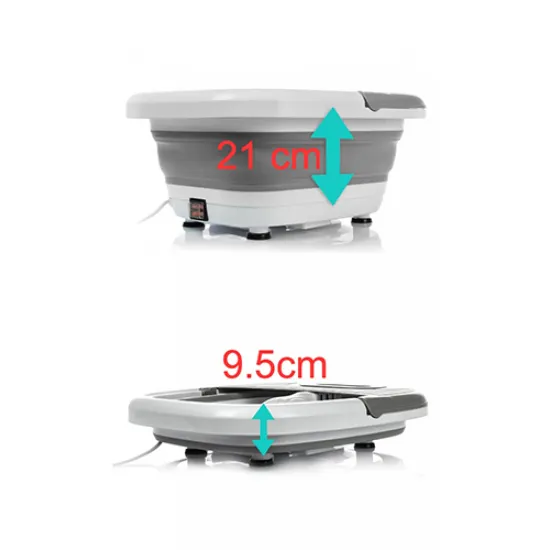 Camry CR2174 összehajtható lábpezsgőfürdő fehér/szürke