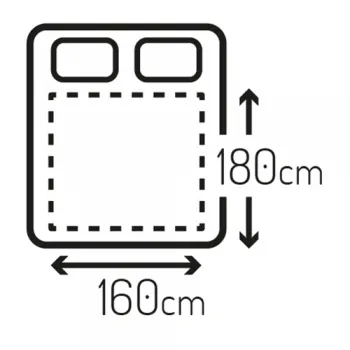 Camry CR7418 elektromos ágymelegítő pled távirányítóval 160x180cm lila
