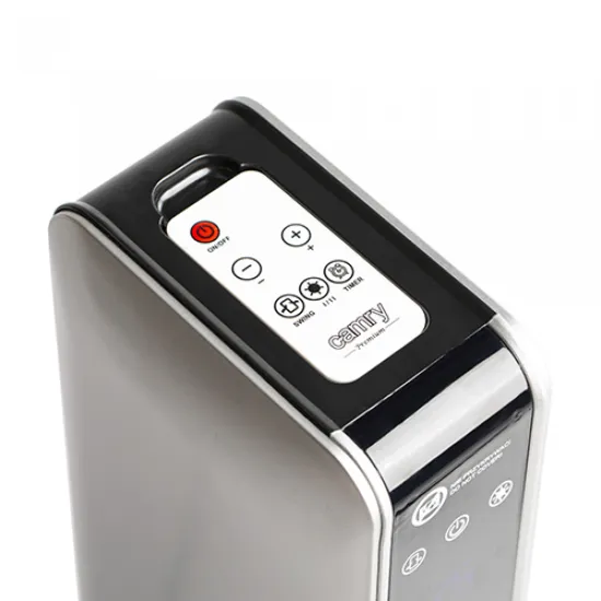 Camry CR7722 kerámia torony hősugárzó LCD kijelzővel szürke