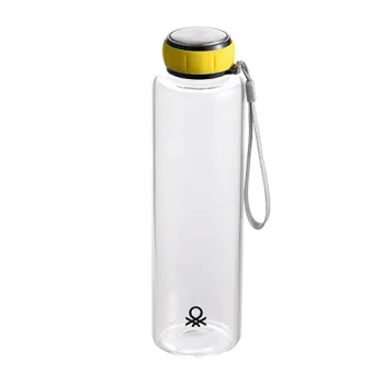 Benetton BE-0302 boroszilikát üveg palack 550ml sárga