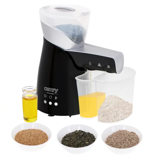 Camry CR4011 olajprés fekete/ezüst