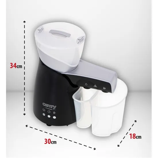 Camry CR4011 olajprés fekete/ezüst