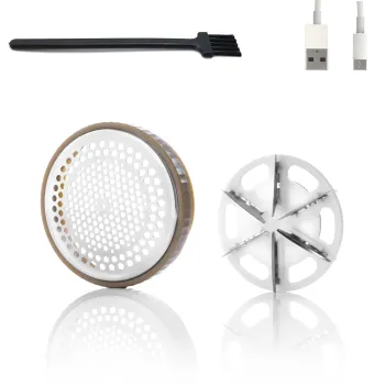 Adler AD9617 textilborotva tölthető Lithium Akkumulátorral 3,7V LCD kijelző