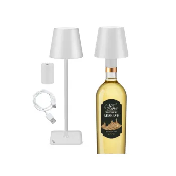 Beper P201UTP112 asztali lámpa USB-töltéssel fehér 