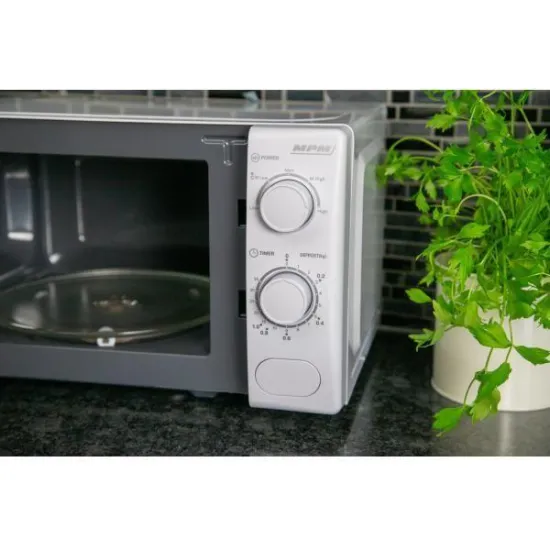 MPM-20-KMM-12W fehér mikrohullámú sütő 20l