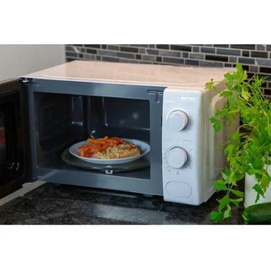 MPM-20-KMM-12W fehér mikrohullámú sütő 20l
