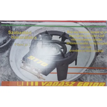 Vadász 4 lábú gázzsámoly 3 szelepes