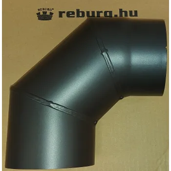Bertrams füstcső könyök 120 mm /90°, 2mm