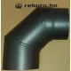 Bertrams füstcső könyök 120 mm /90°, 2mm