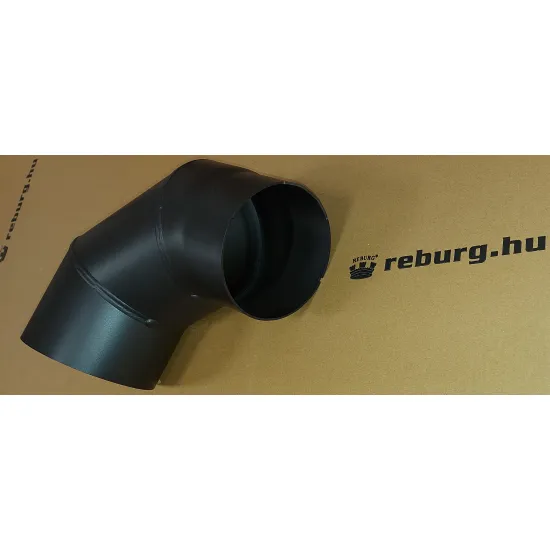 Bertrams füstcső könyök 120 mm /90°, 2mm