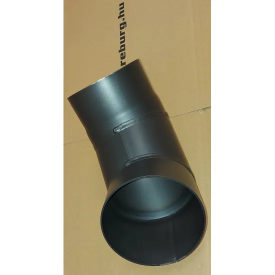 Bertrams füstcső könyök 120 mm /90°, 2mm