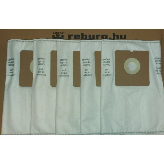Aspico 507M 5db mikroszűrős porzsák Menalux 1750, Sencor SVC45, Bomann, Clatronic stb. típusokhoz
