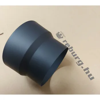 Szűkítő 120-105-re 0.5mm fekete füstcső szűkítő 15282