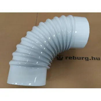 Könyökcső 118mm Zománcozott