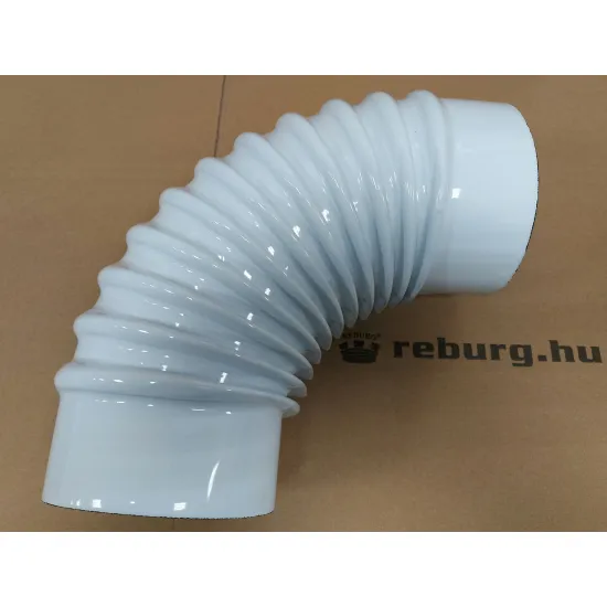 Könyökcső 118mm Zománcozott